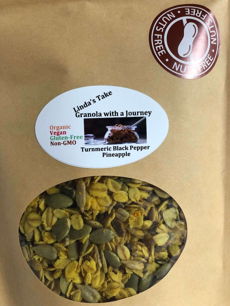 Nut Free Turmeric Black Pepper Pineapple Granola
