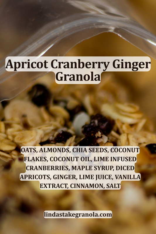 Apricot Cranberry Ginger Granola