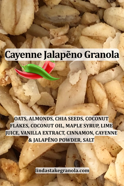 Cayenne Jalapẽno Granola