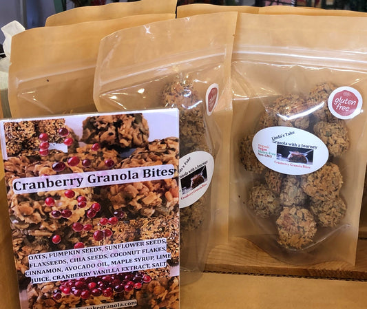 Cranberry Granola Bites